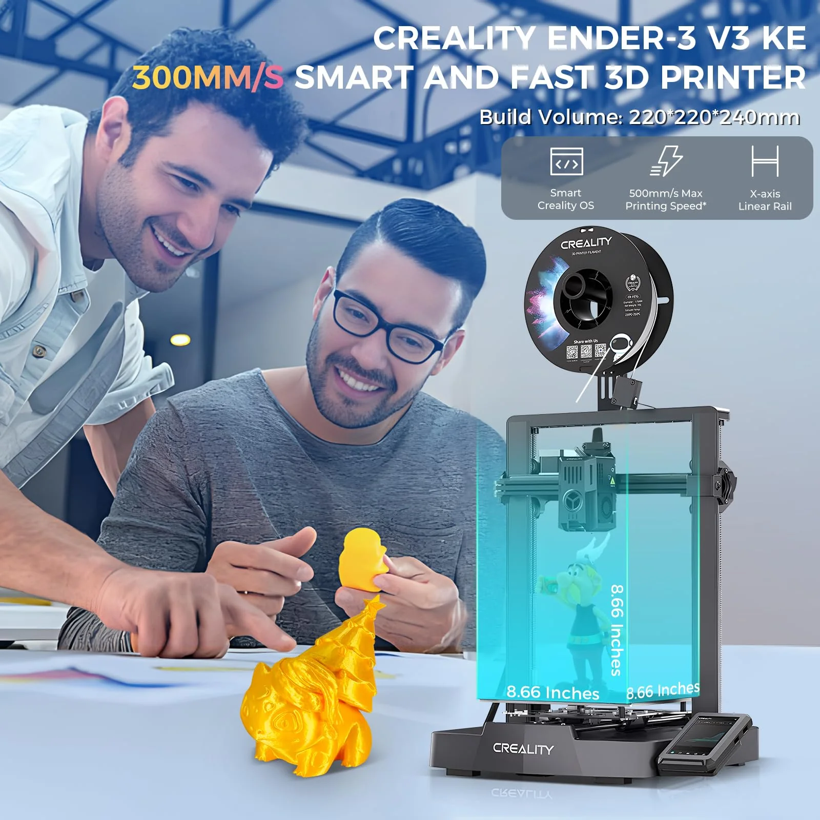 Creality Ender-3 V3 KE 3D Printer（In Stock）