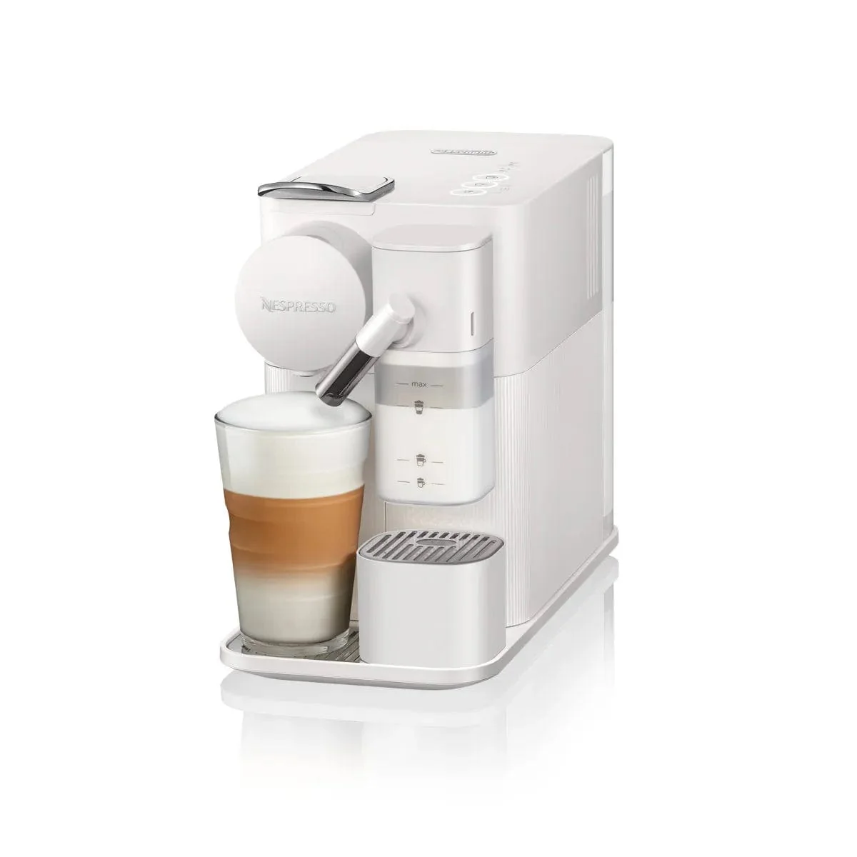 Nespresso Lattissima One Espresso Machine by De'Longhi EN510W (Porcelain White)