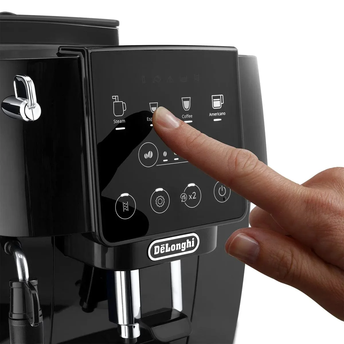 DeLonghi Magnifica Start Super Automatic Espresso Machine ECAM22022B (Black)