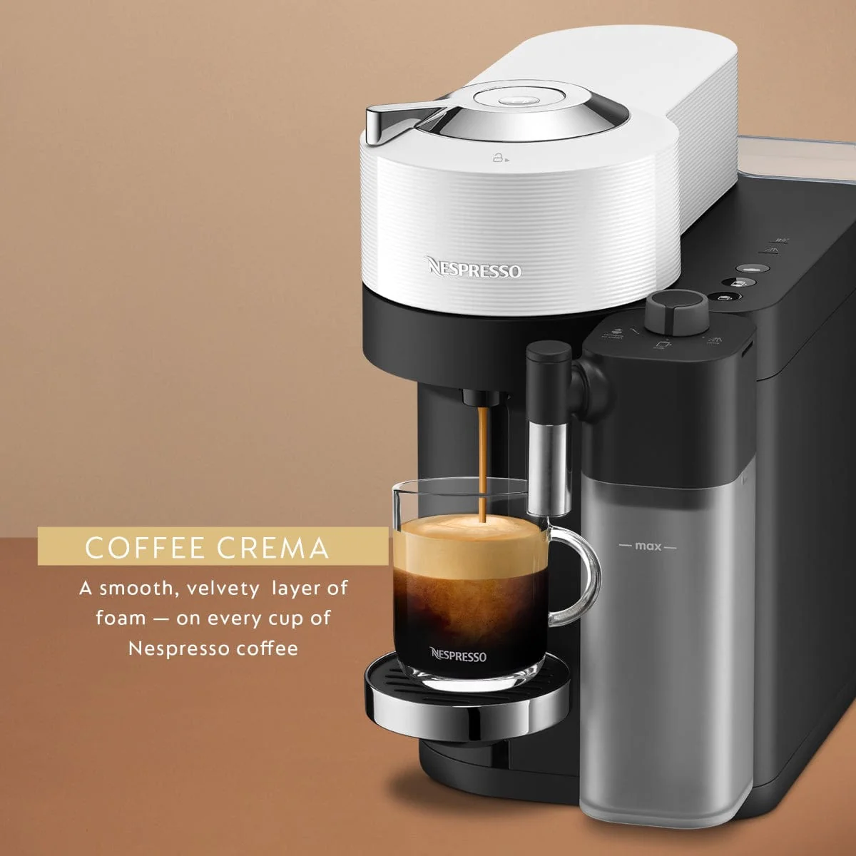 Nespresso Vertuo Lattissima by De'Longhi ENV300W (Matte White)