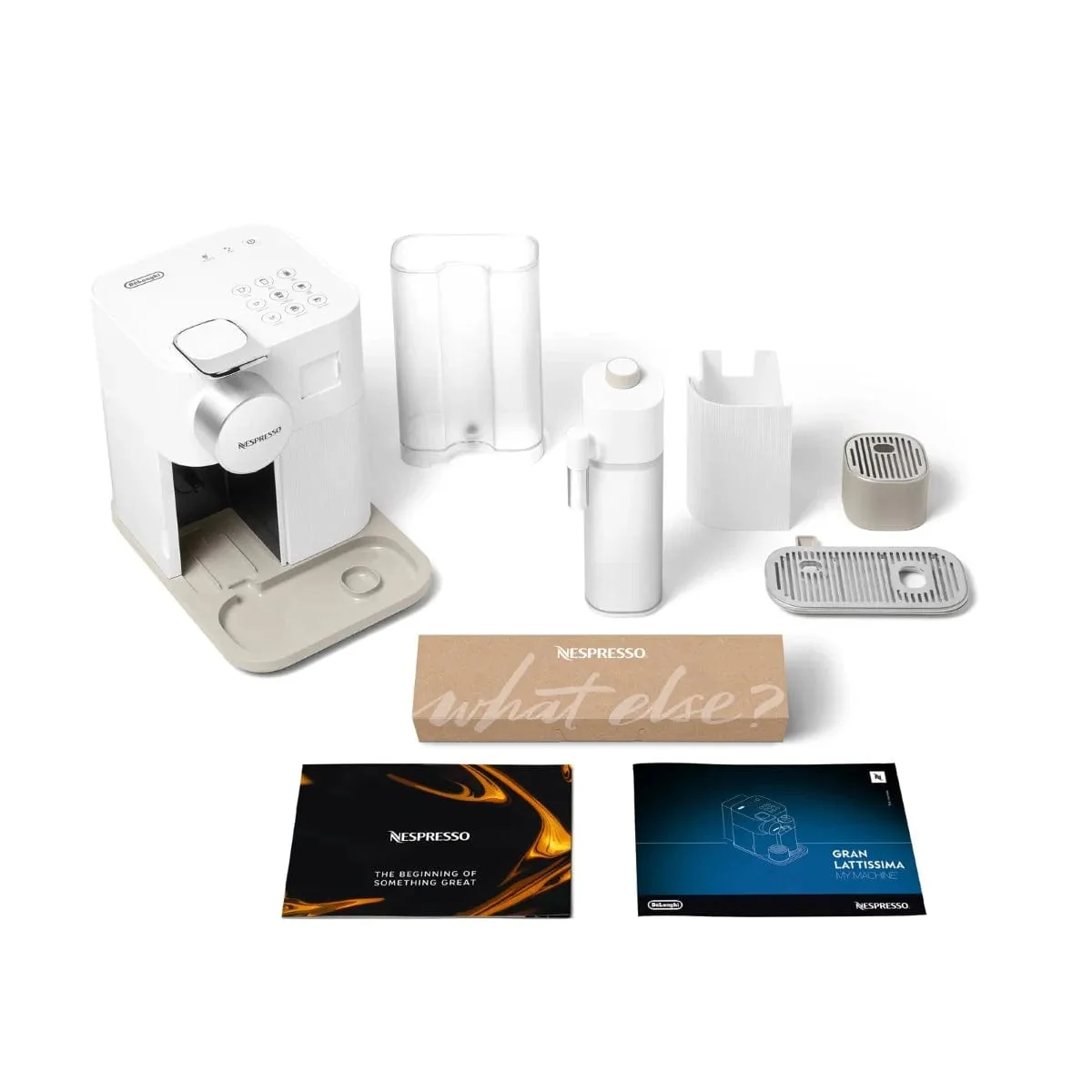Nespresso Gran Lattissima Espresso Machine by De'Longhi EN650W (White)