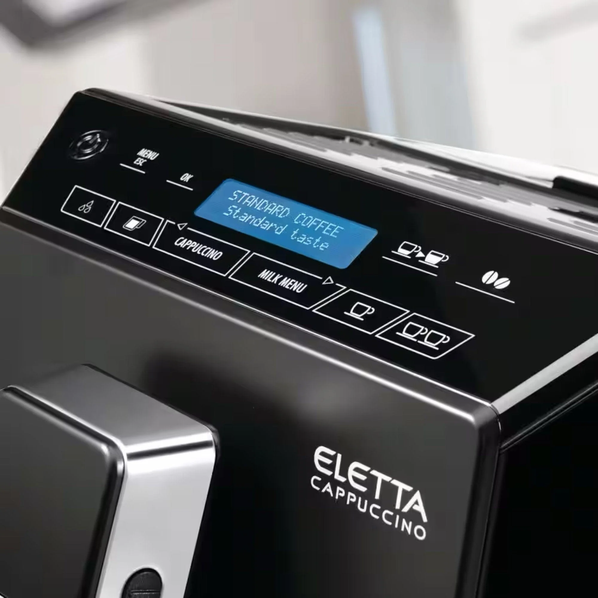 DeLonghi Eletta Cappuccino Super Automatic Espresso Machine ECAM44660B (Black) - REFURBISHED