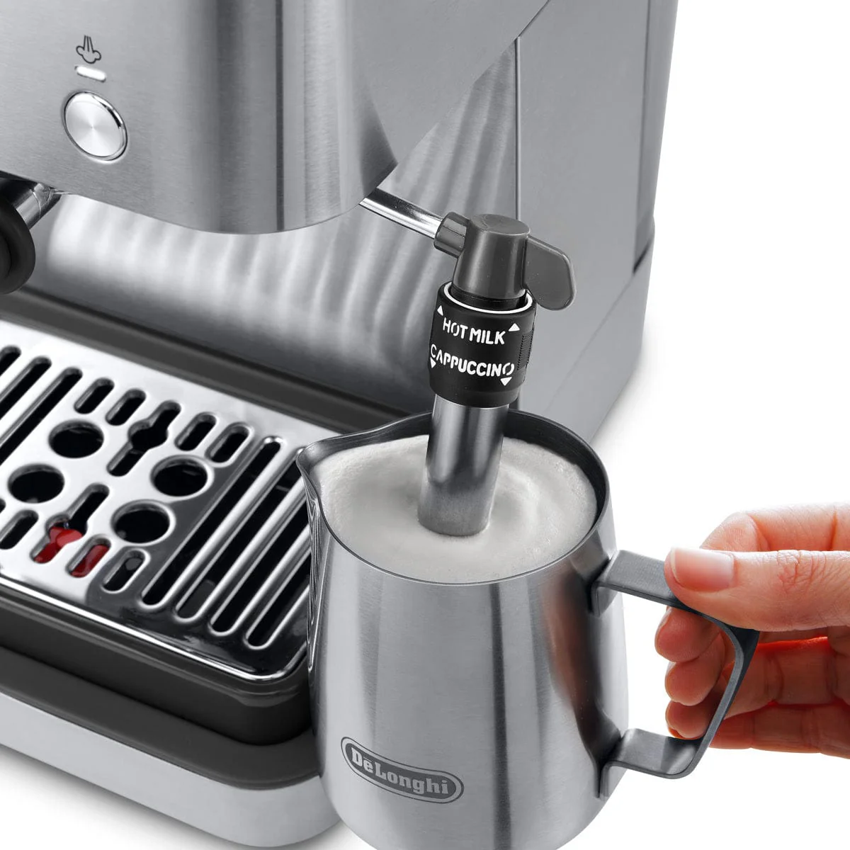 DeLonghi Linea Classic Espresso Machine EM450M (Stainless Steel)