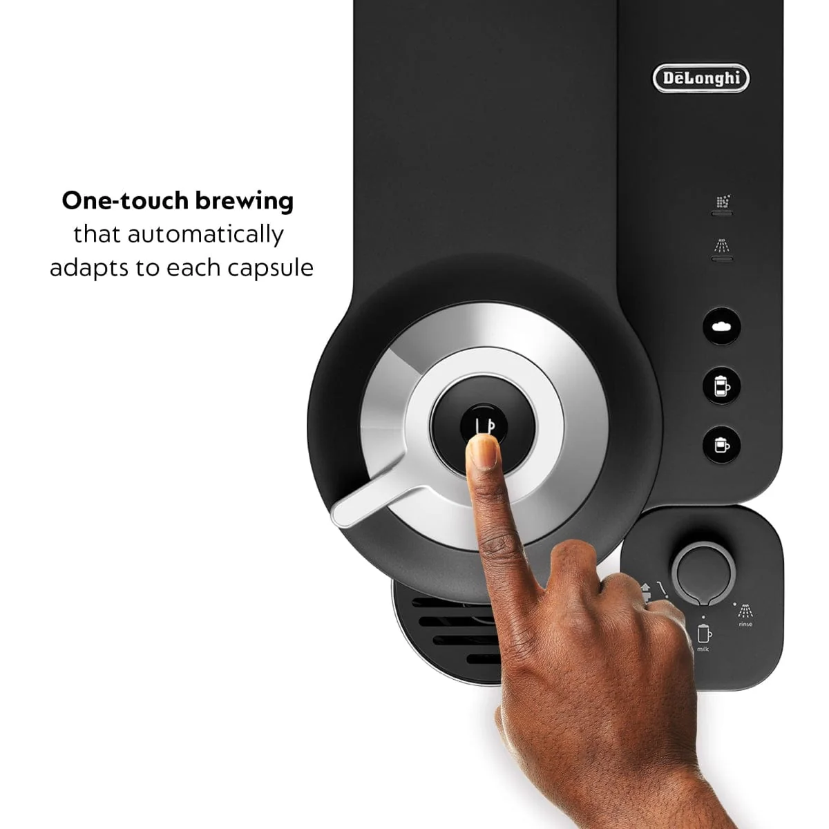 Nespresso Vertuo Lattissima by De'Longhi ENV300B (Matte Black)