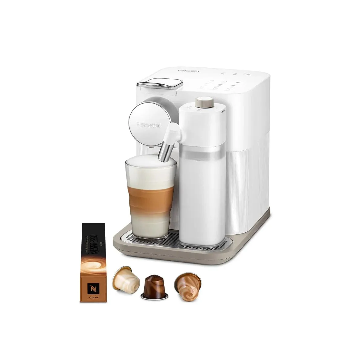 Nespresso Gran Lattissima Espresso Machine by De'Longhi EN650W (White)