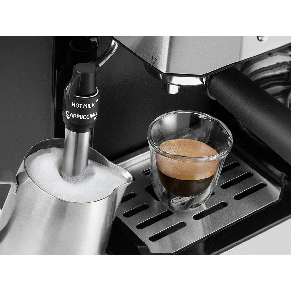 DeLonghi Combination All-in-One Coffee, Espresso & Latte Machine COM532M
