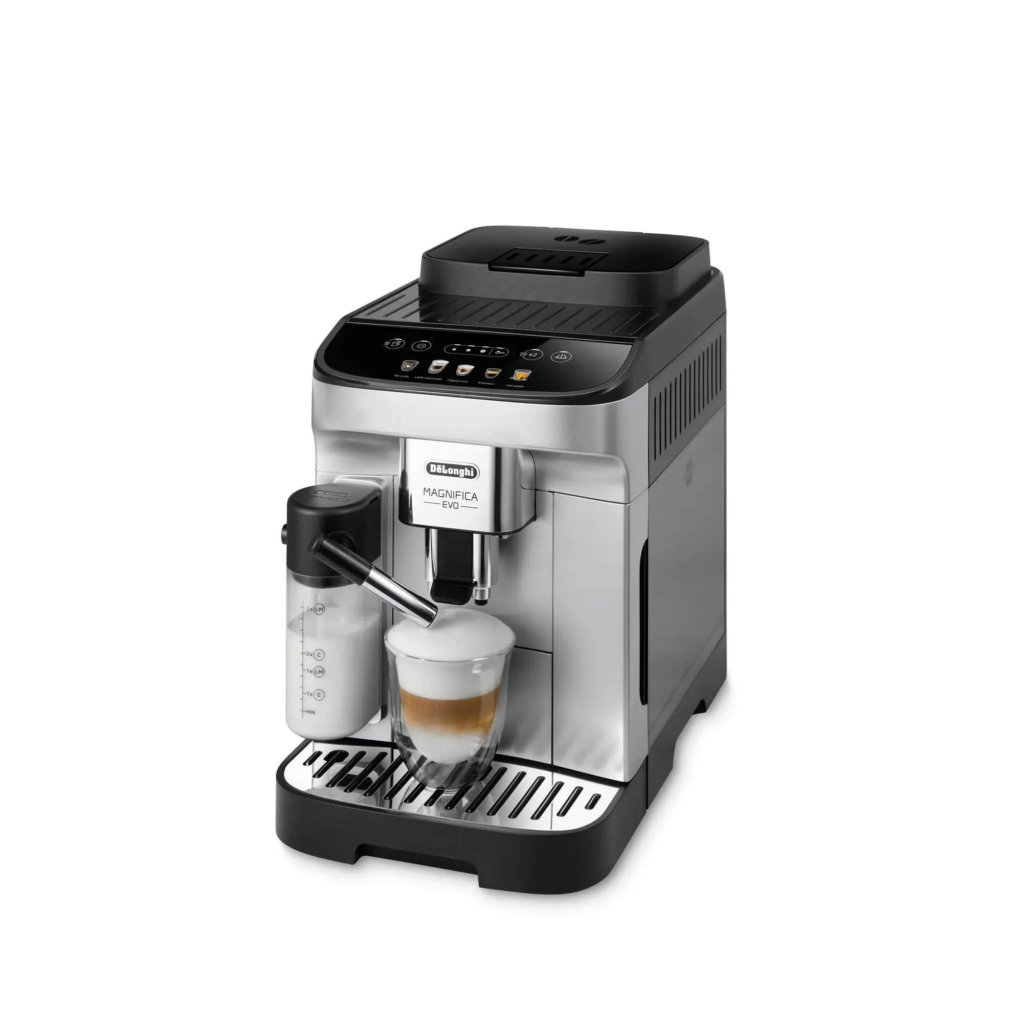 DeLonghi Magnifica Evo with LatteCrema System Super Automatic Espresso Machine (ECAM29063SB) - REFURBISHED
