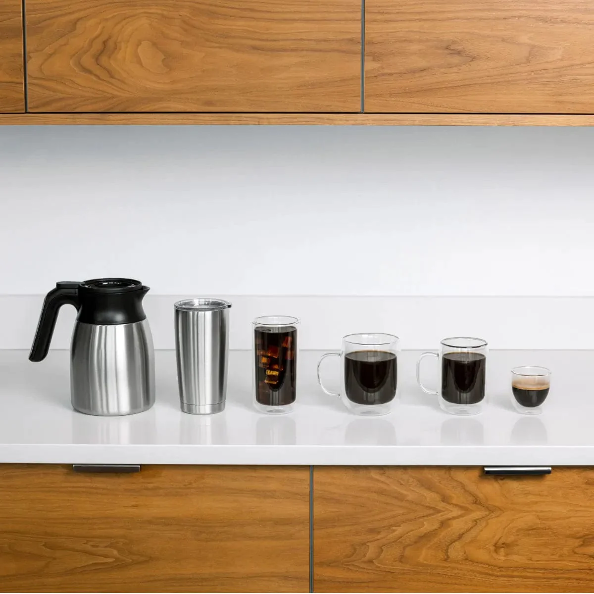 DeLonghi TrueBrew Fully Automatic Drip Coffee Machine CAM51035M (Stainless Steel with Thermal Carafe)