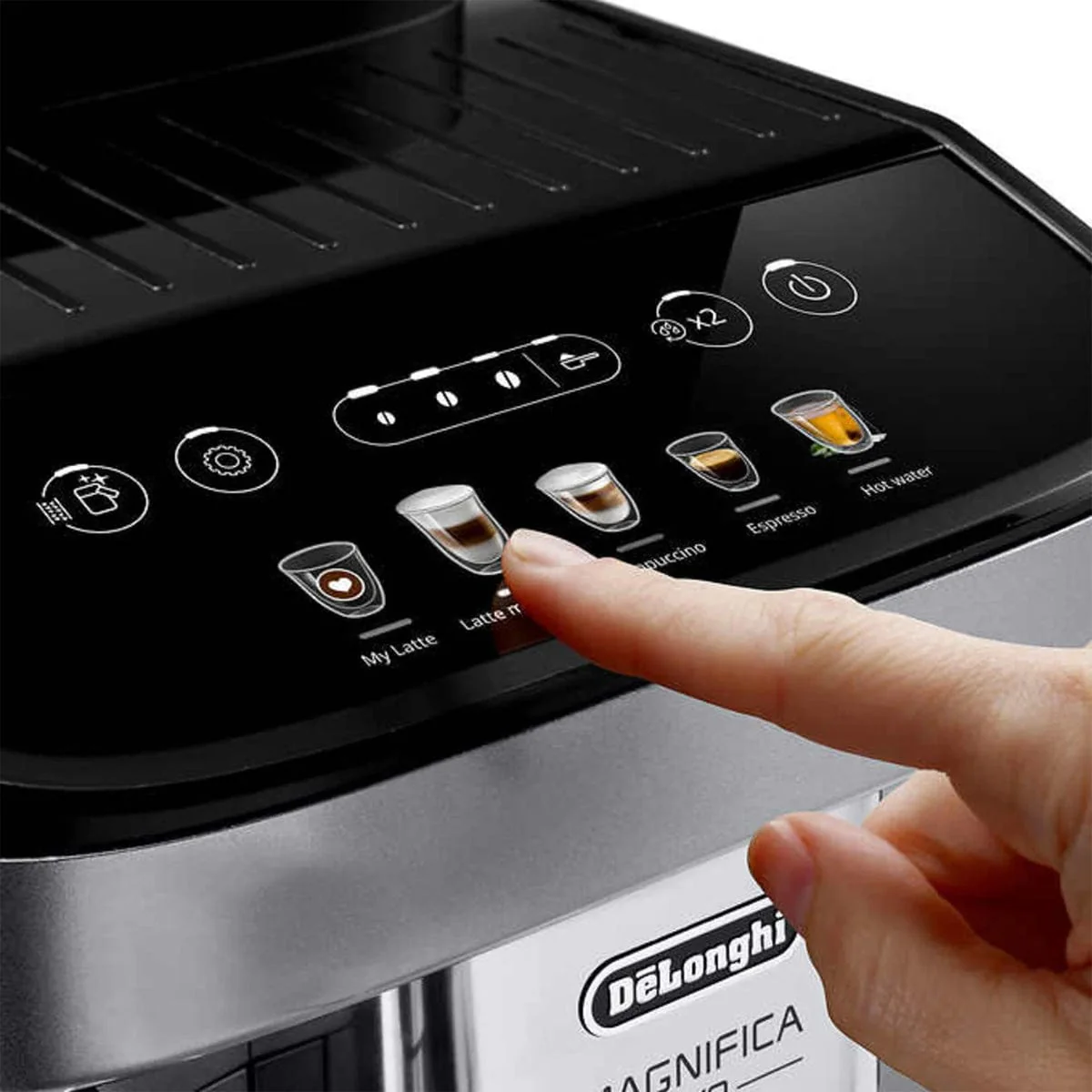DeLonghi Magnifica Evo with LatteCrema System Super Automatic Espresso Machine (ECAM29063SB) - REFURBISHED