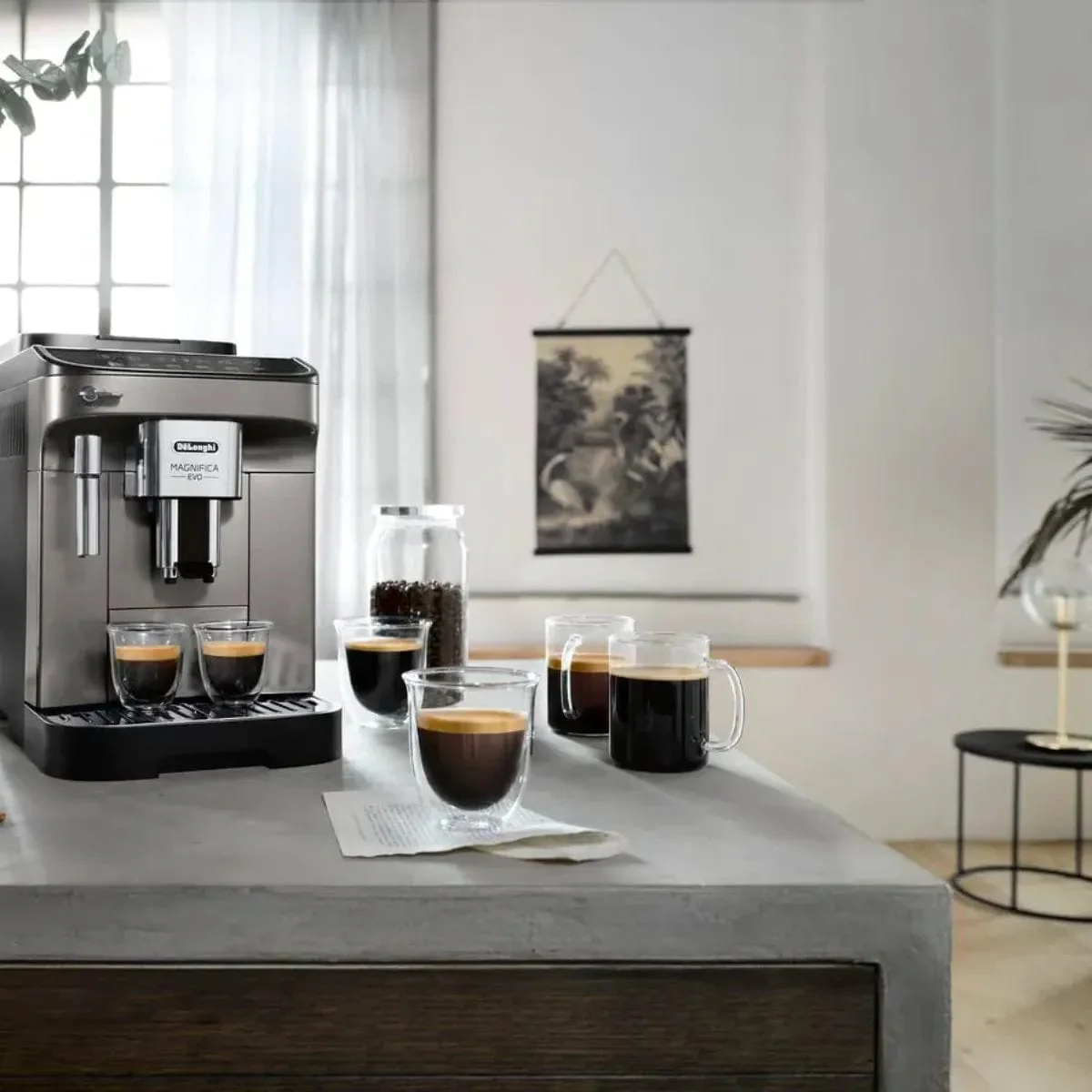 DeLonghi Magnifica Evo Super Automatic Espresso Machine (ECAM29043SB)