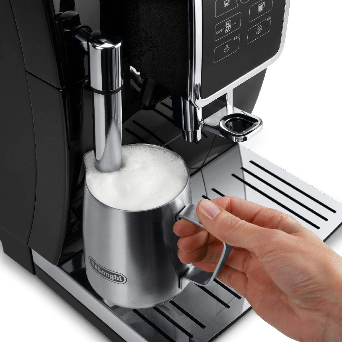 DeLonghi Dinamica Super Automatic Espresso & Coffee Machine ECAM35020B (Black) - REFURBISHED