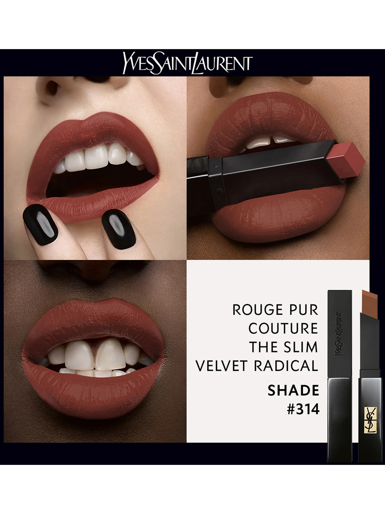 Rouge Pur Couture The Slim Velvet Radical
