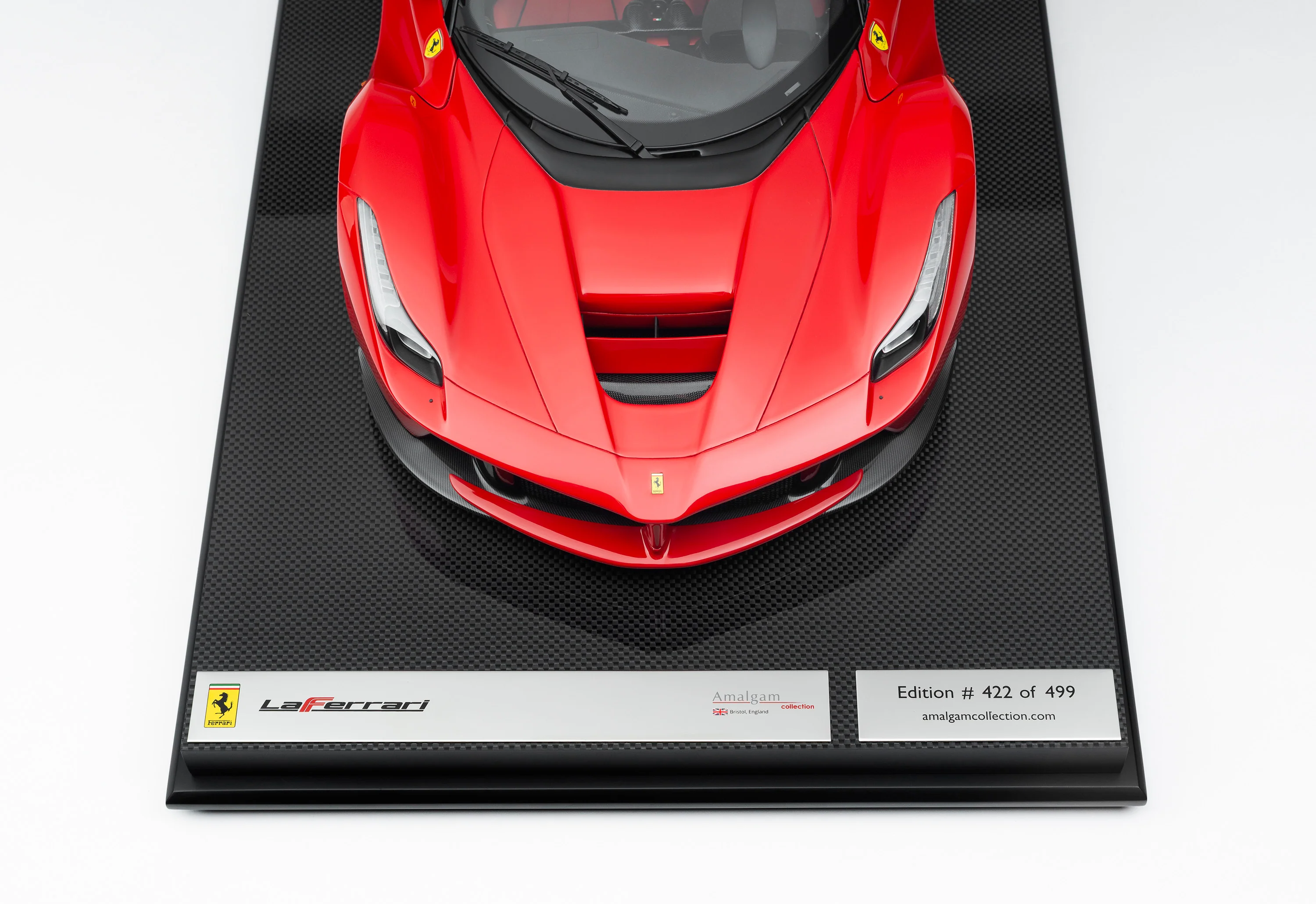 Amalgam Collection-Ferrari LaFerrari 1:8 SCALE | Limited Edition in Red