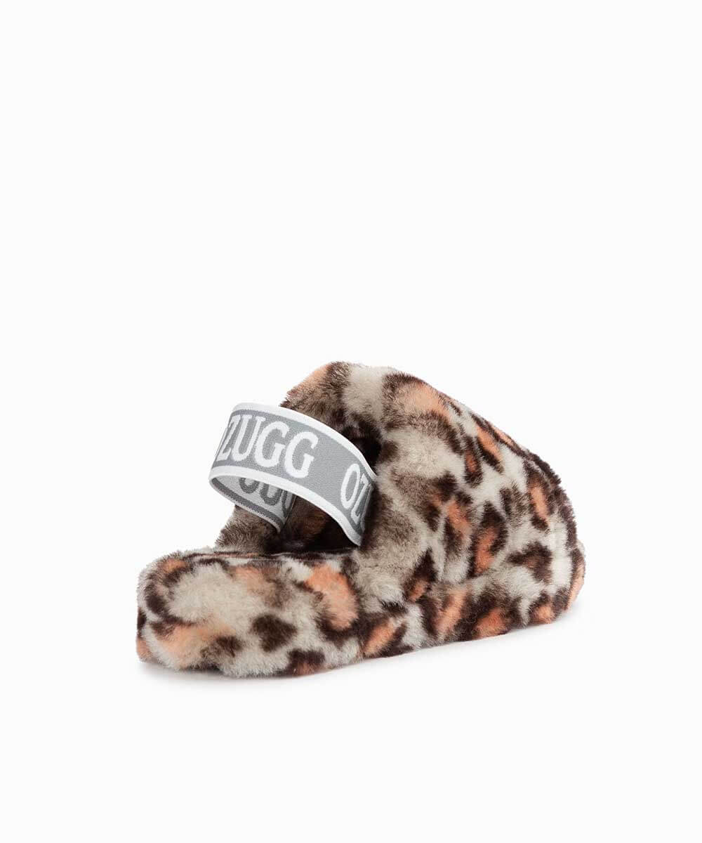 Kid's UGG Snugg Leopard Slide