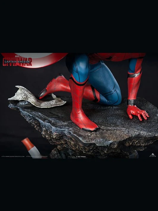 Spider-Man 1/4 Scale Captain America: Civil War Statue