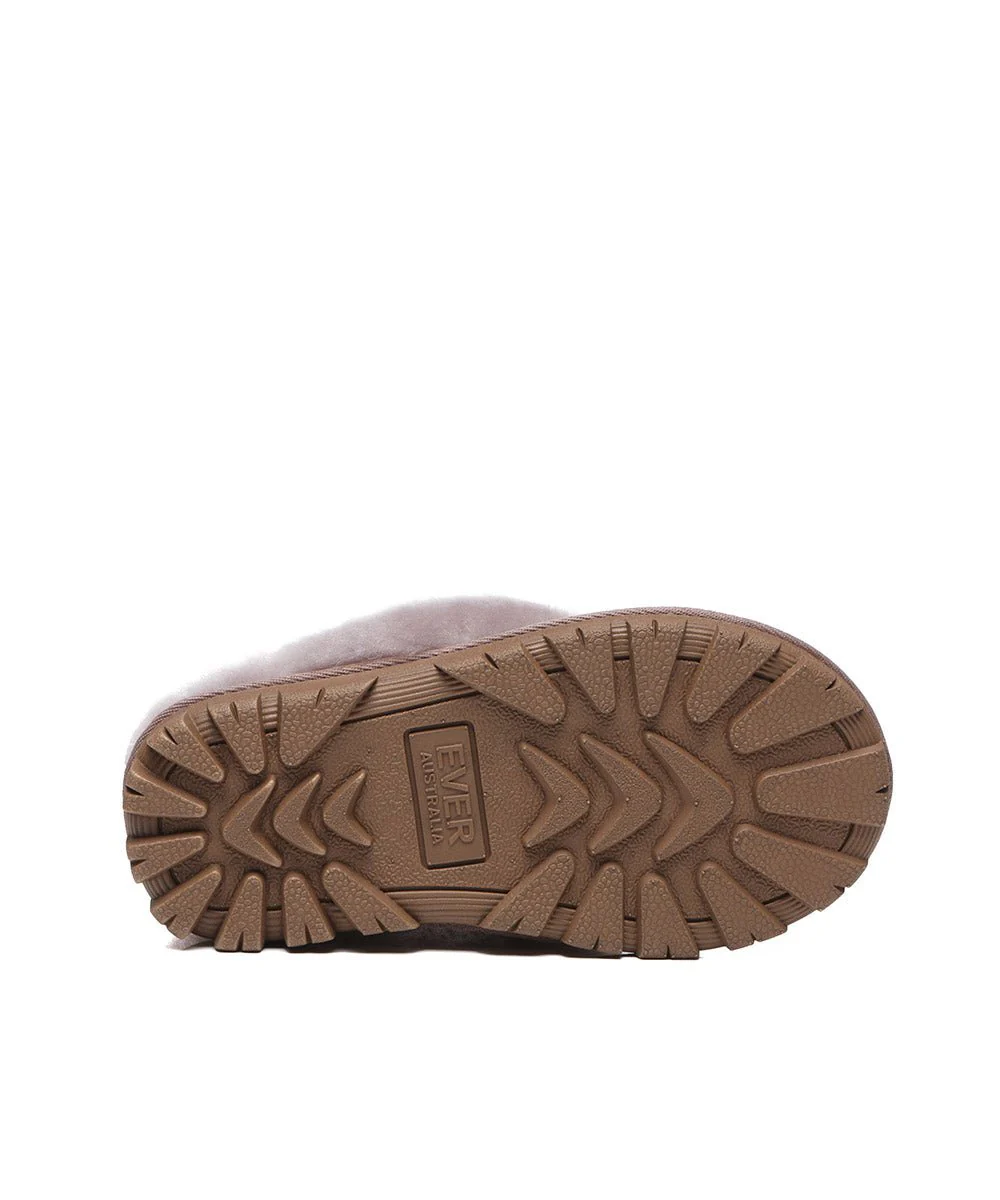 Kid's Banded Scuff UGG Slippers