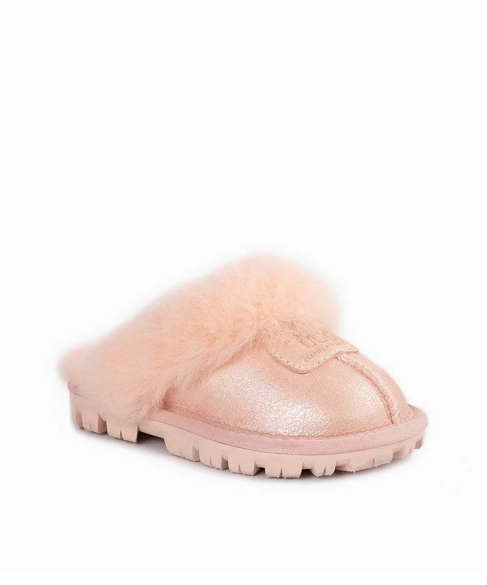 Kid's Tally Metallic Scuff