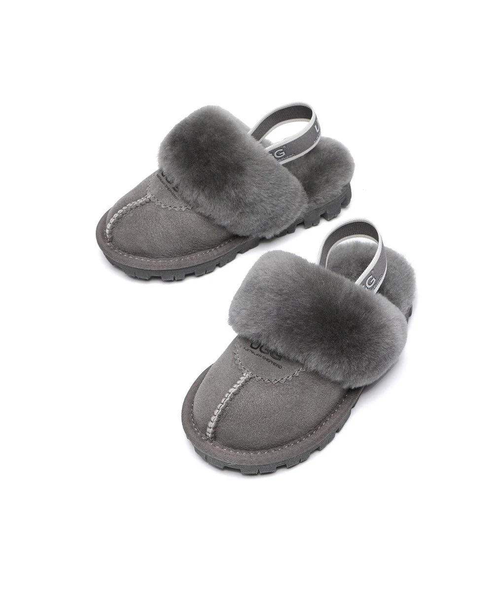 Kid's Banded Scuff UGG Slippers