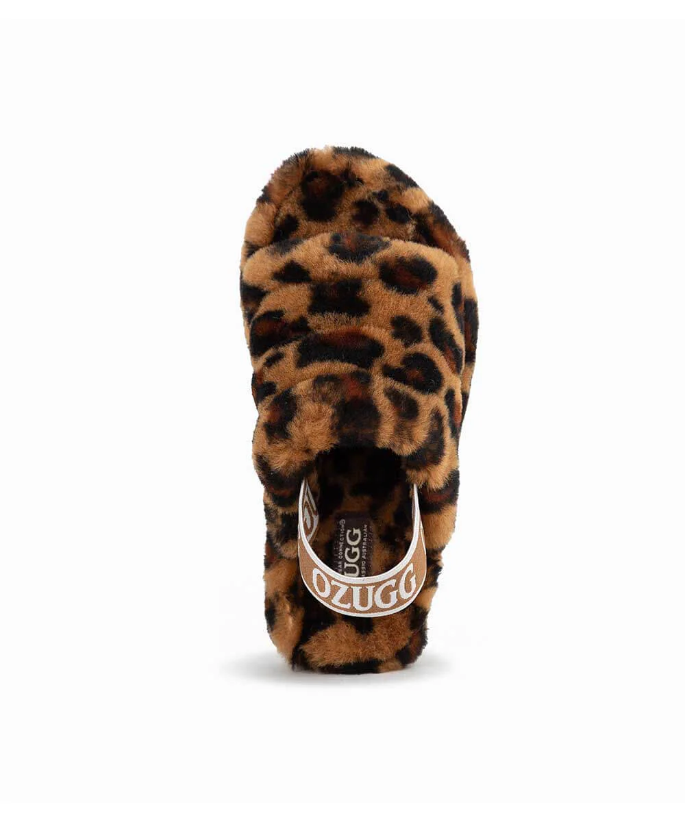 Kid's UGG Snugg Leopard Slide