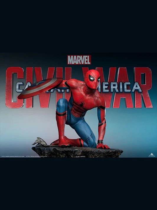 Spider-Man 1/4 Scale Captain America: Civil War Statue