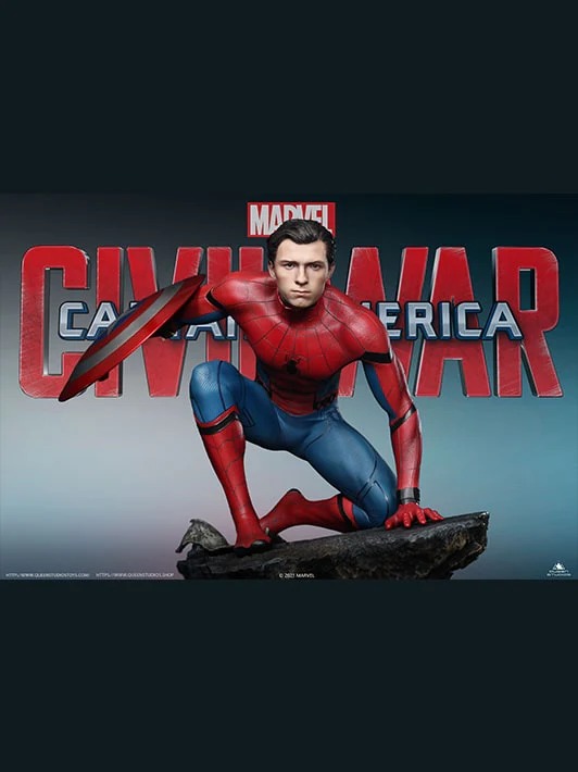 Spider-Man 1/4 Scale Captain America: Civil War Statue