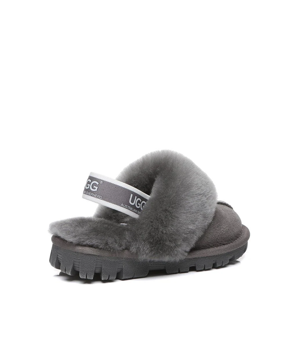 Kid's Banded Scuff UGG Slippers