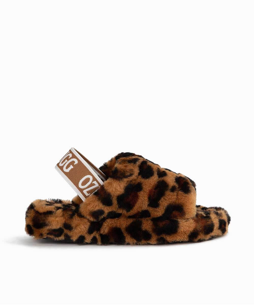 Kid's UGG Snugg Leopard Slide