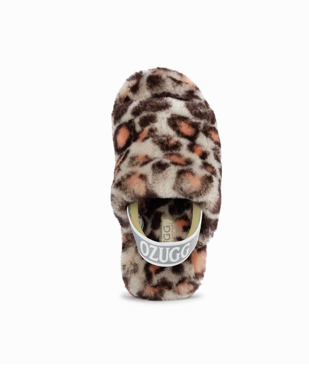 Kid's UGG Snugg Leopard Slide