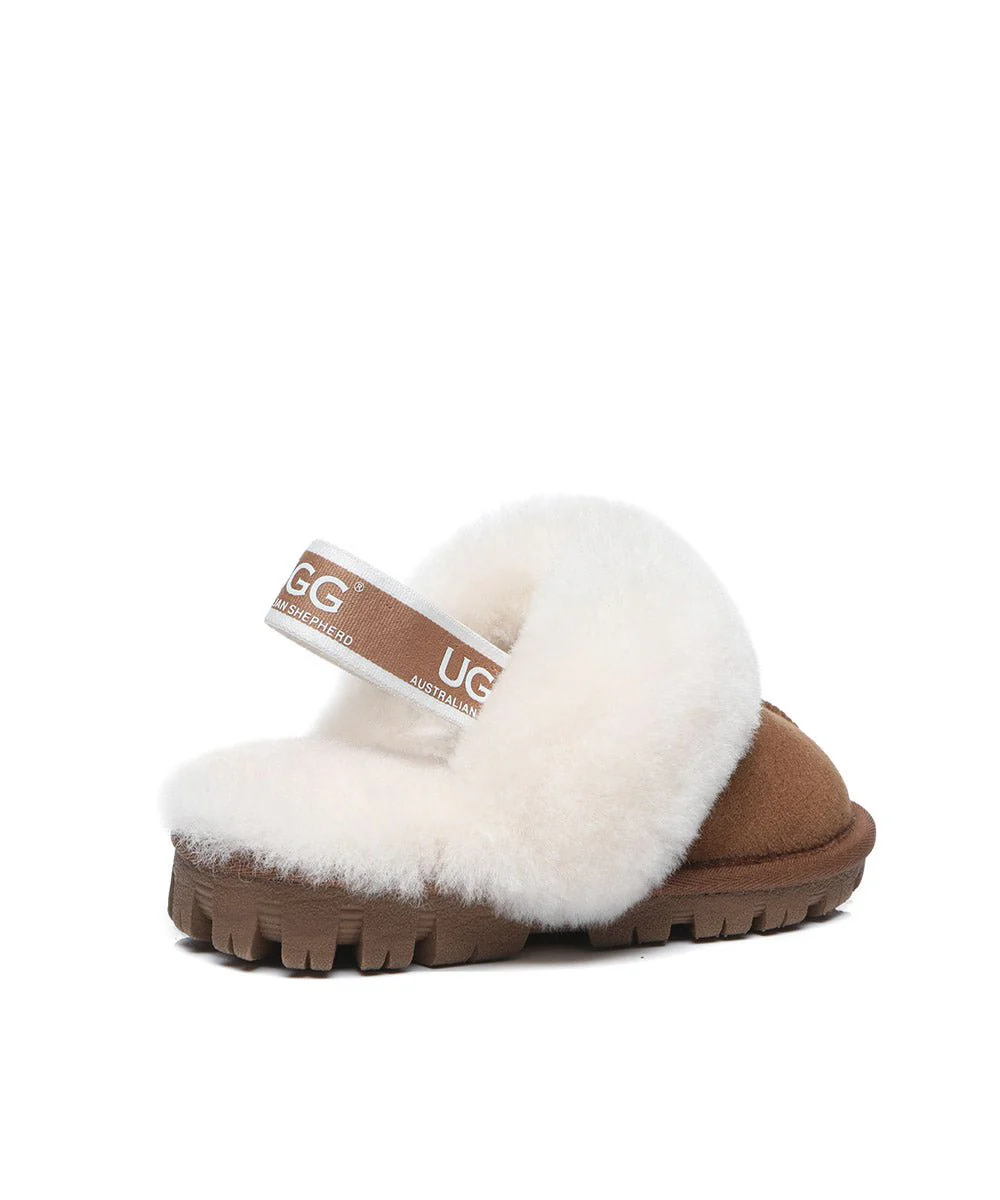 Kid's Banded Scuff UGG Slippers