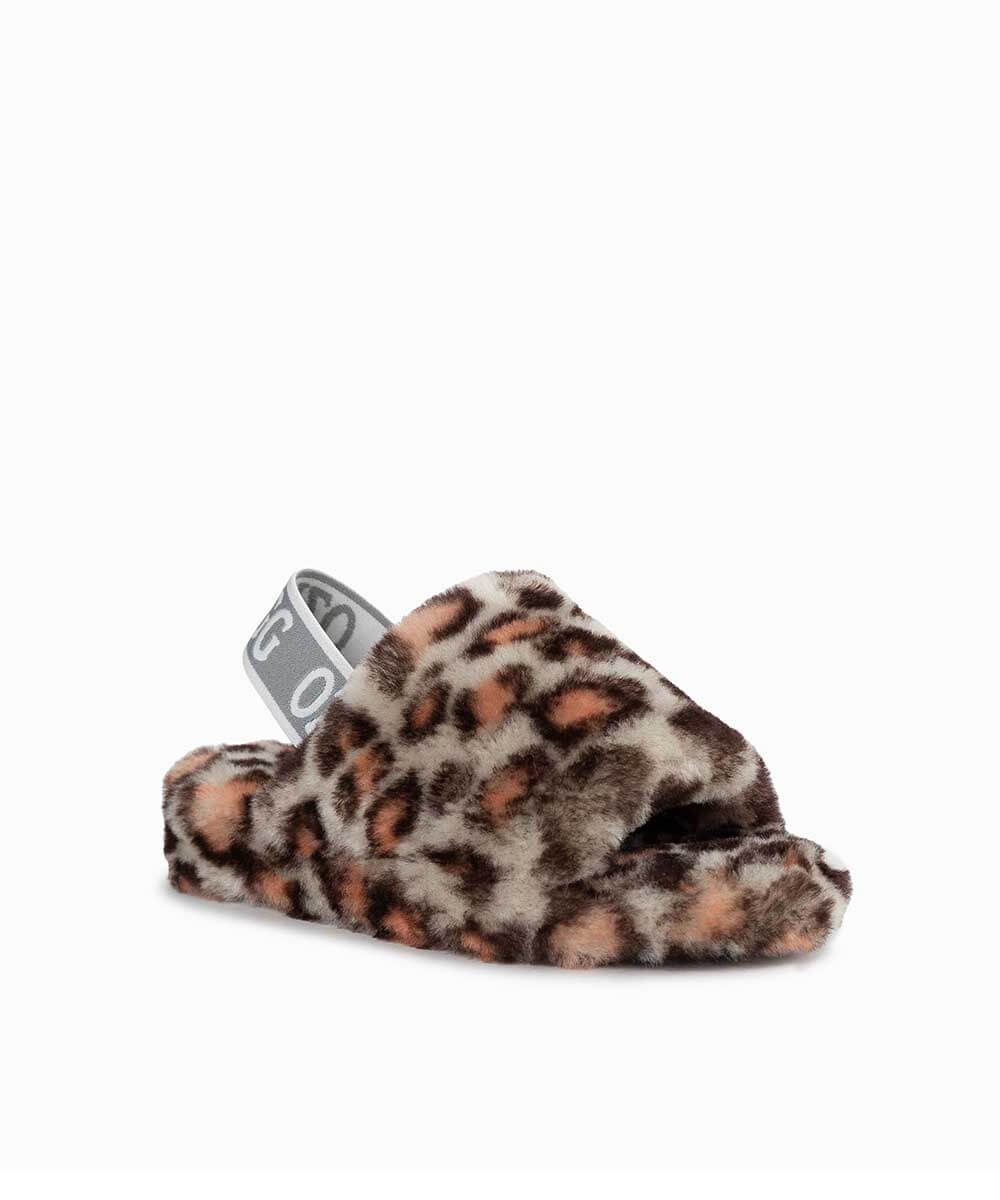 Kid's UGG Snugg Leopard Slide