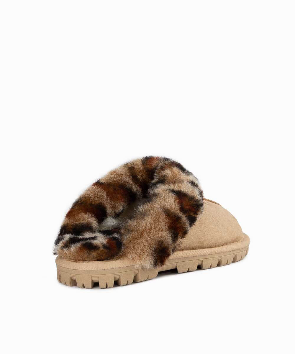 Kid's UGG Leopard Scuff