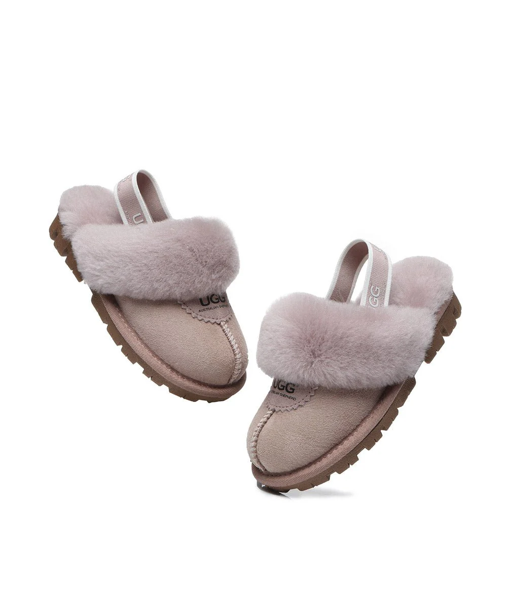 Kid's Banded Scuff UGG Slippers