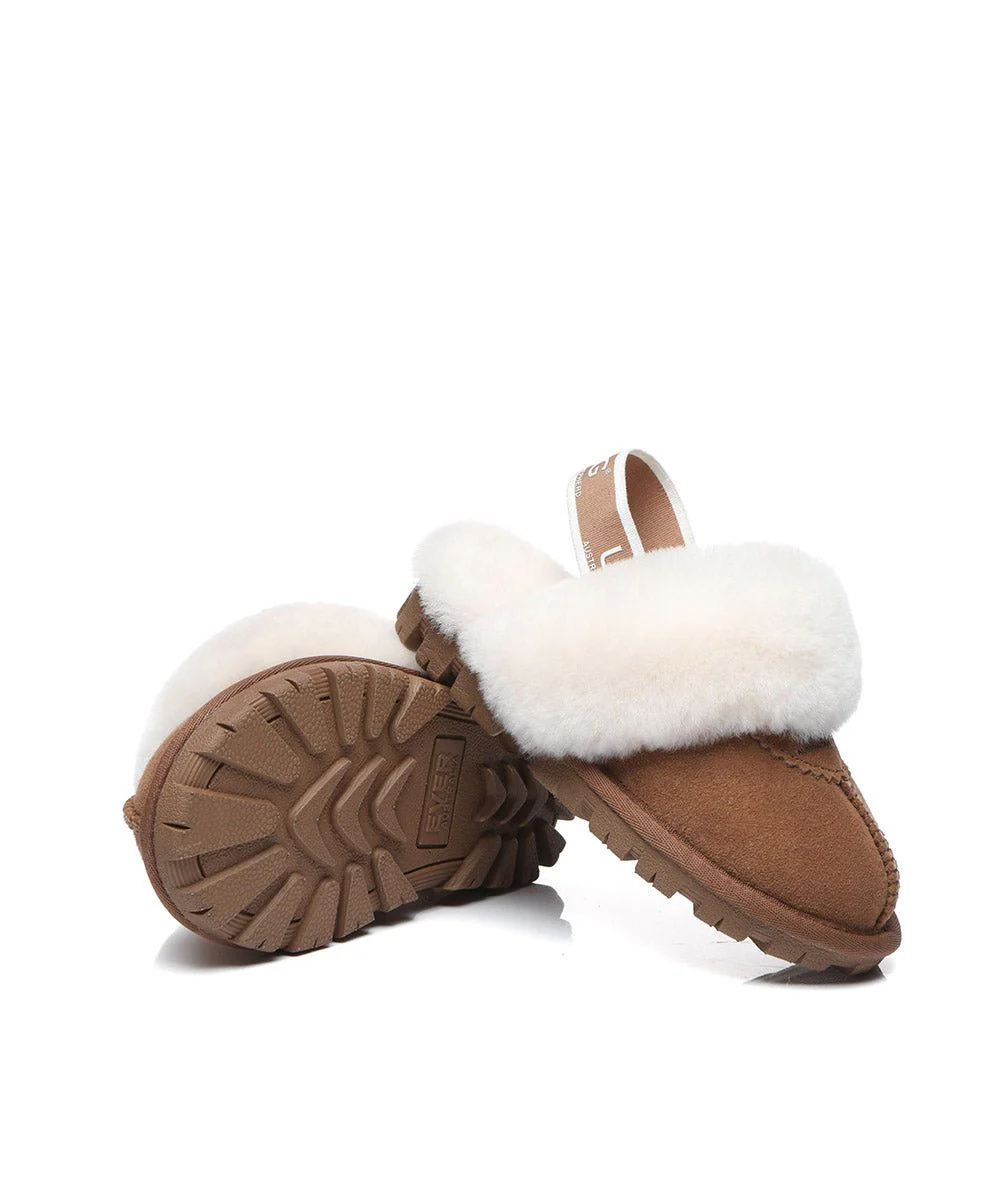 Kid's Banded Scuff UGG Slippers