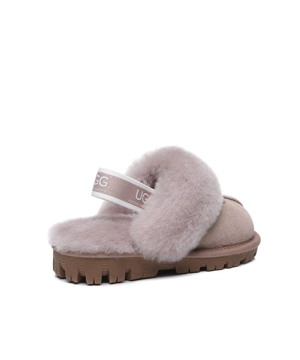 Kid's Banded Scuff UGG Slippers