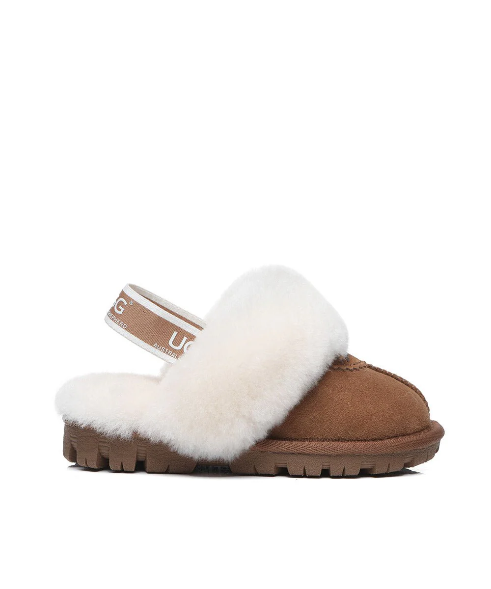 Kid's Banded Scuff UGG Slippers