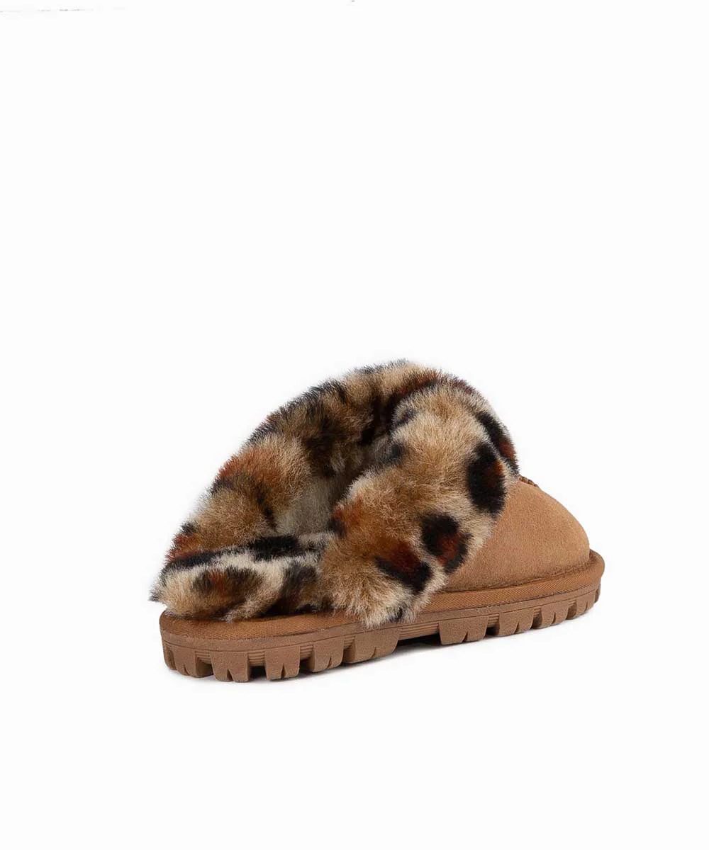Kid's UGG Leopard Scuff