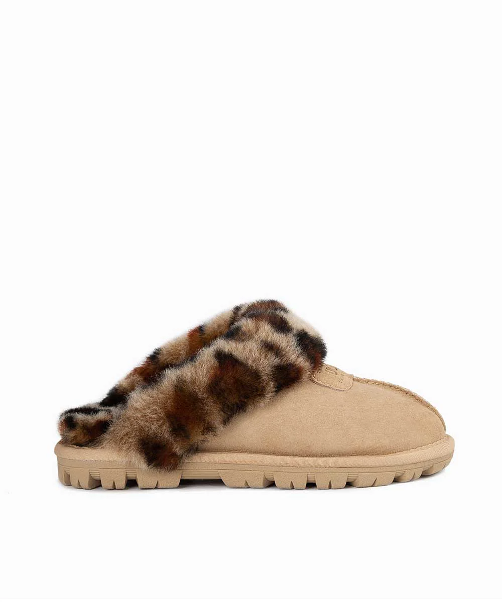 Kid's UGG Leopard Scuff