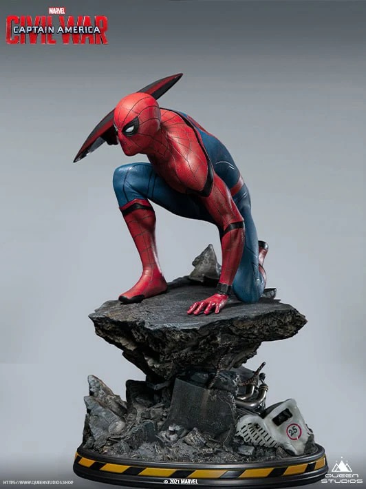 Spider-Man 1/4 Scale Captain America: Civil War Statue