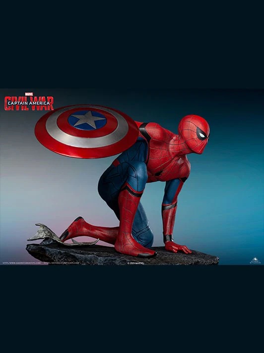 Spider-Man 1/4 Scale Captain America: Civil War Statue
