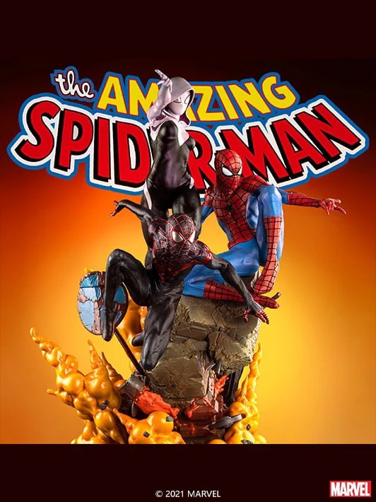 The Amazing Spider-Man Spider-Verse 1/4 Statue