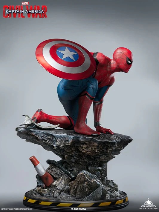 Spider-Man 1/4 Scale Captain America: Civil War Statue