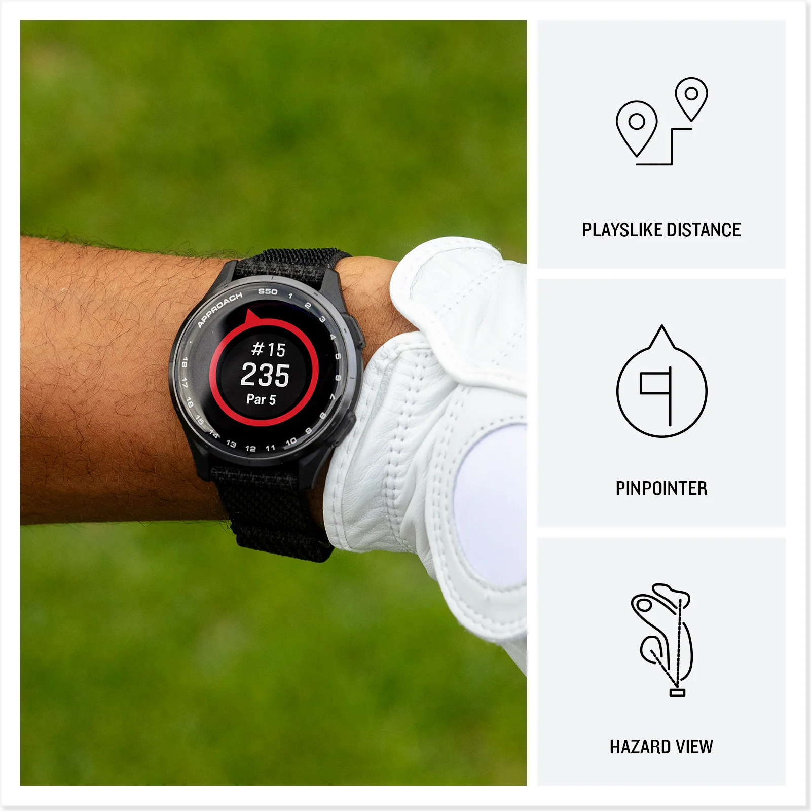 Garmin Approach S50 GPS Golf Smartwatch