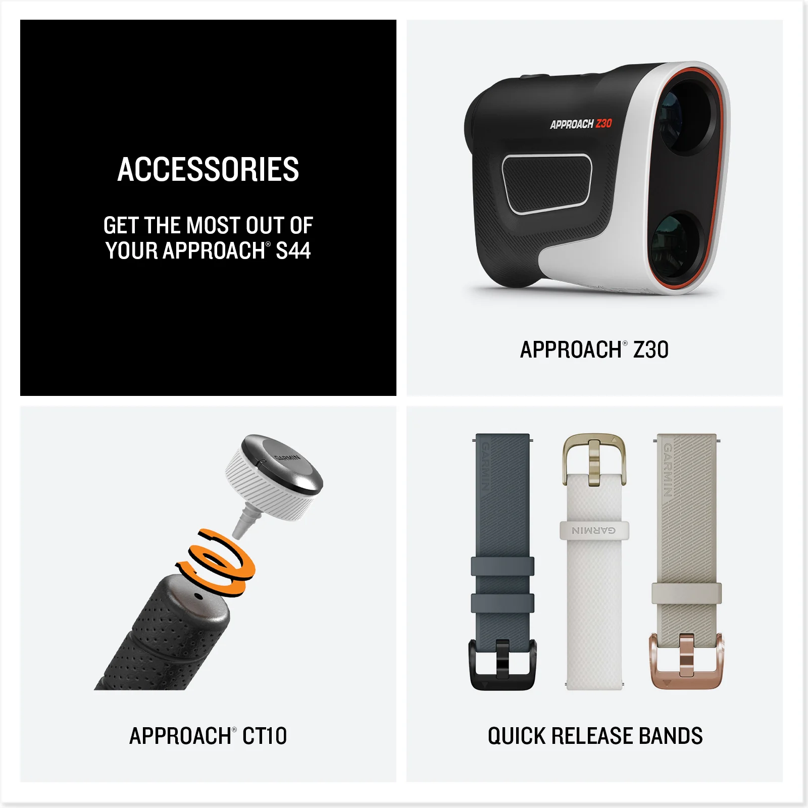 Garmin Approach S44 GPS Golf Smartwatch