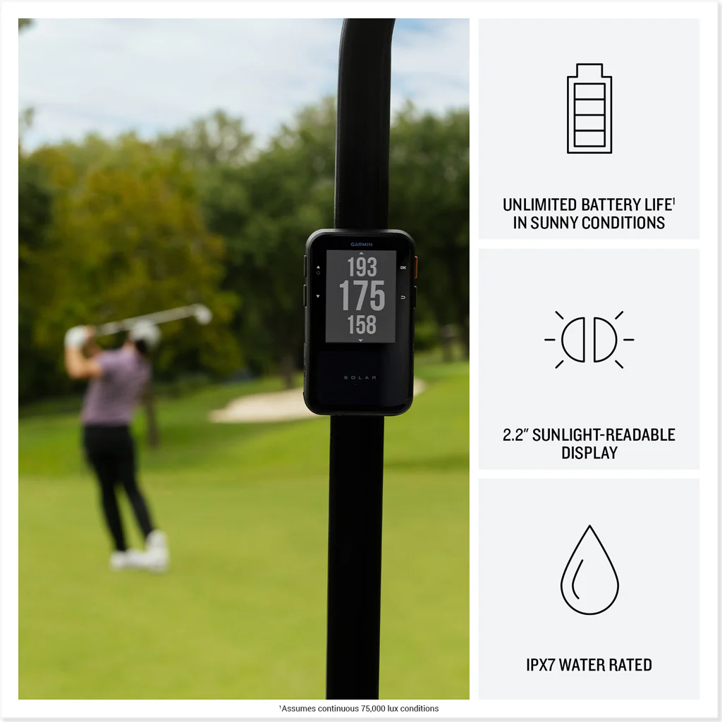 Garmin Approach G20 Solar GPS Golf Handheld