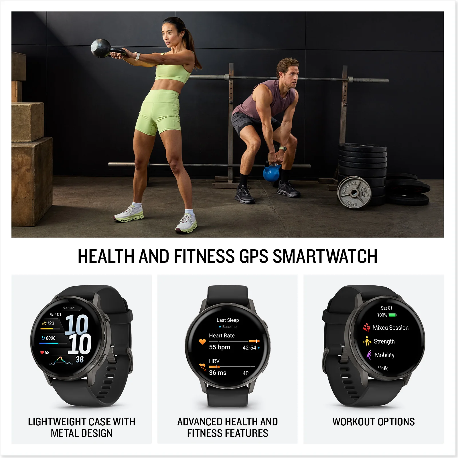 Garmin Venu 4 Advanced Health and Fitness GPS Smartwatch