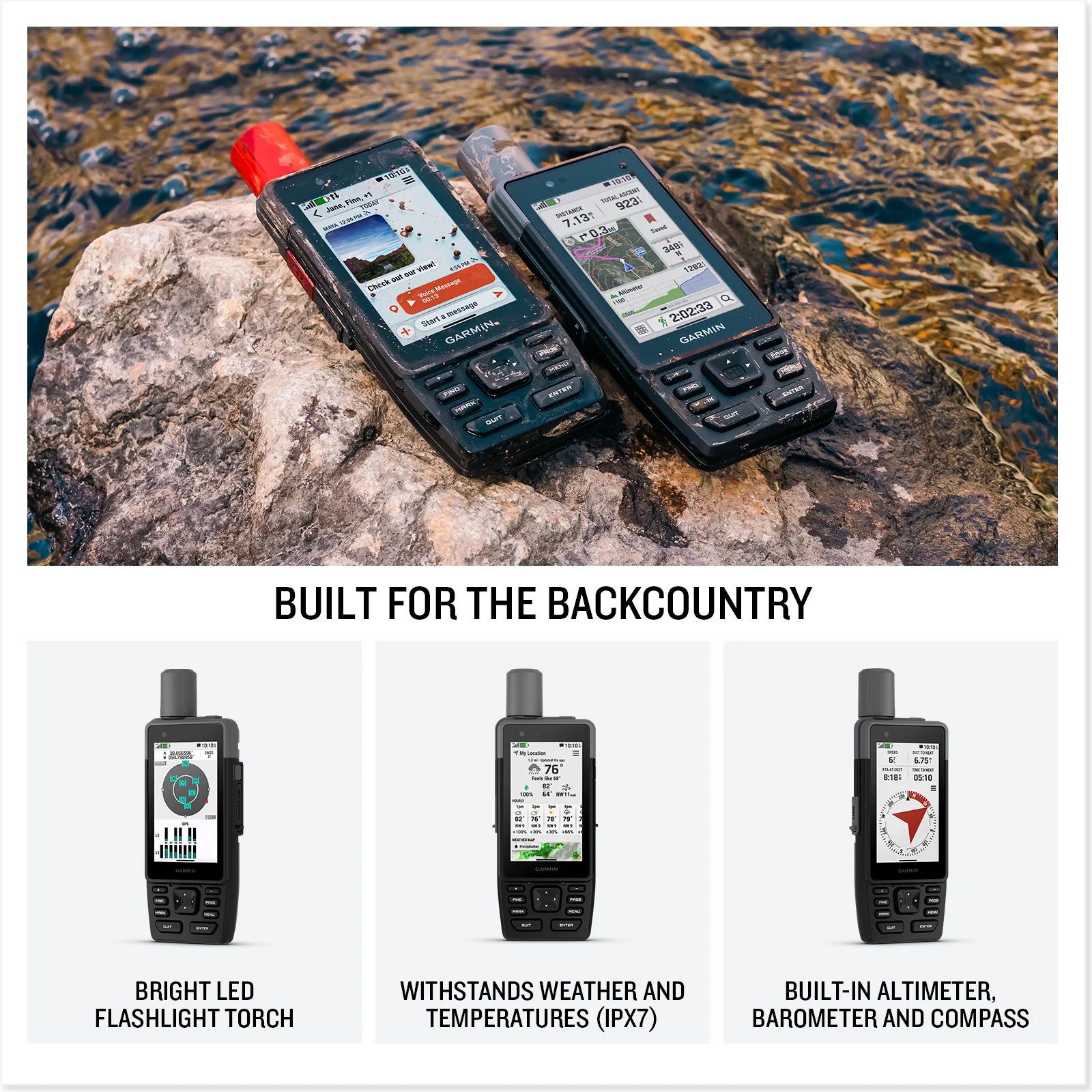 Garmin GPSMAP H1 / H1i Plus Rugged GPS Handheld
