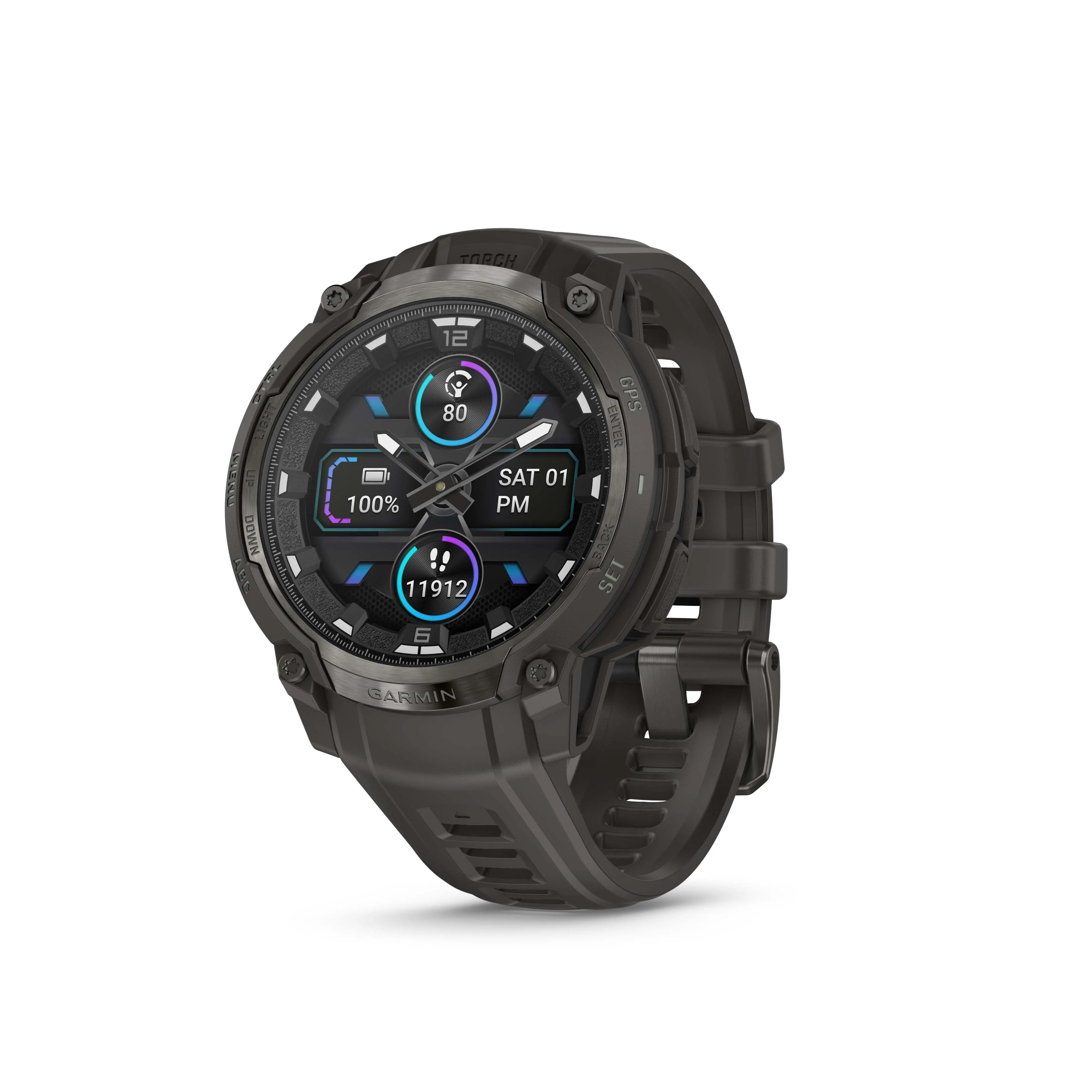 Garmin Instinct Crossover AMOLED Rugged Hybrid GPS Smartwatch