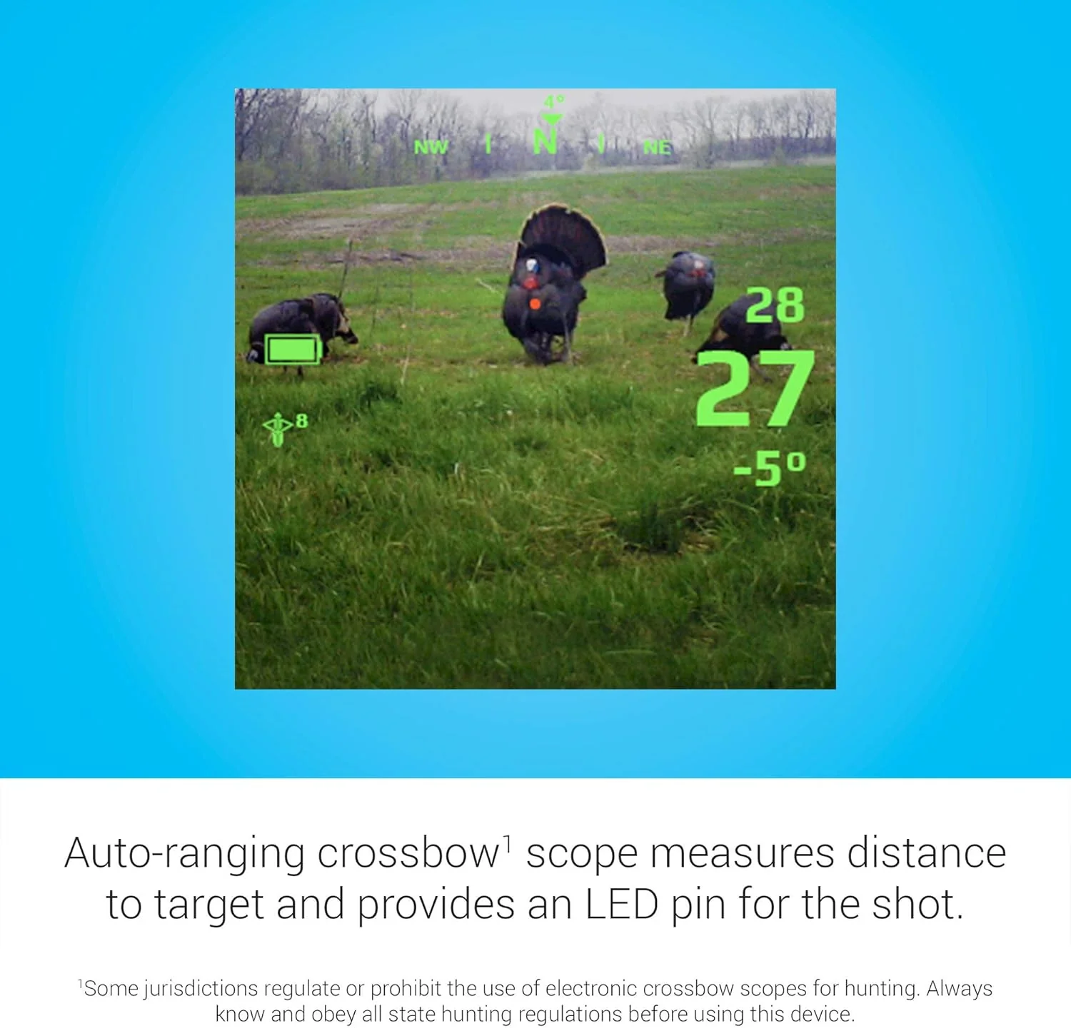 Garmin Xero X1i Auto-ranging Crossbow Scope