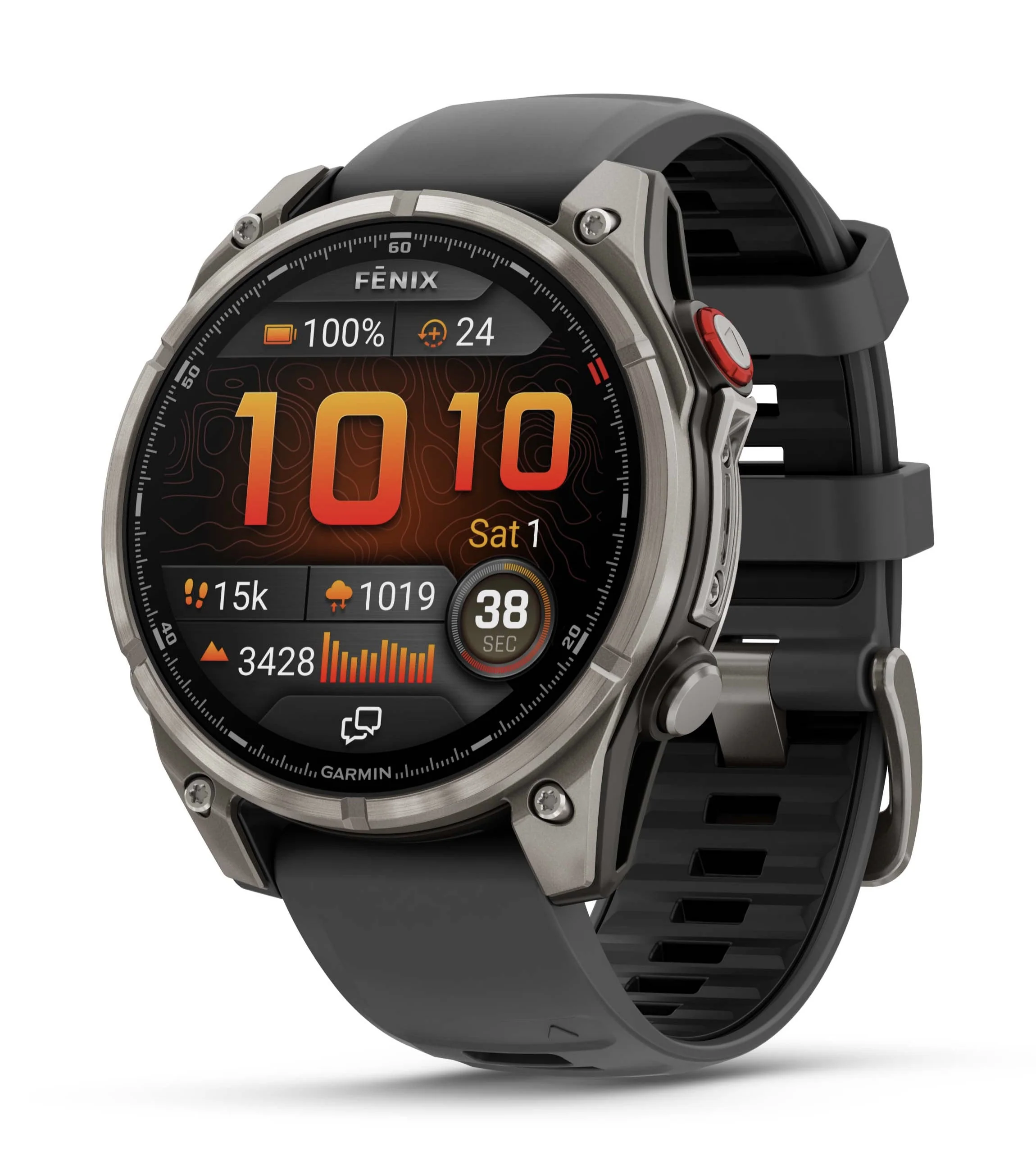 Garmin fēnix® 8 Pro Sapphire GPS Smartwatch – Outdoor AMOLED with Built in inReach Technology