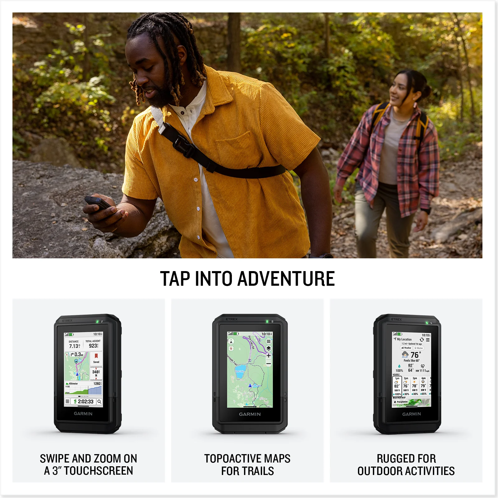 Garmin eTrex Touch GPS Handheld Navigator